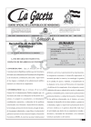 La Gaceta N° 35,545 del 16 de marzo de 2021